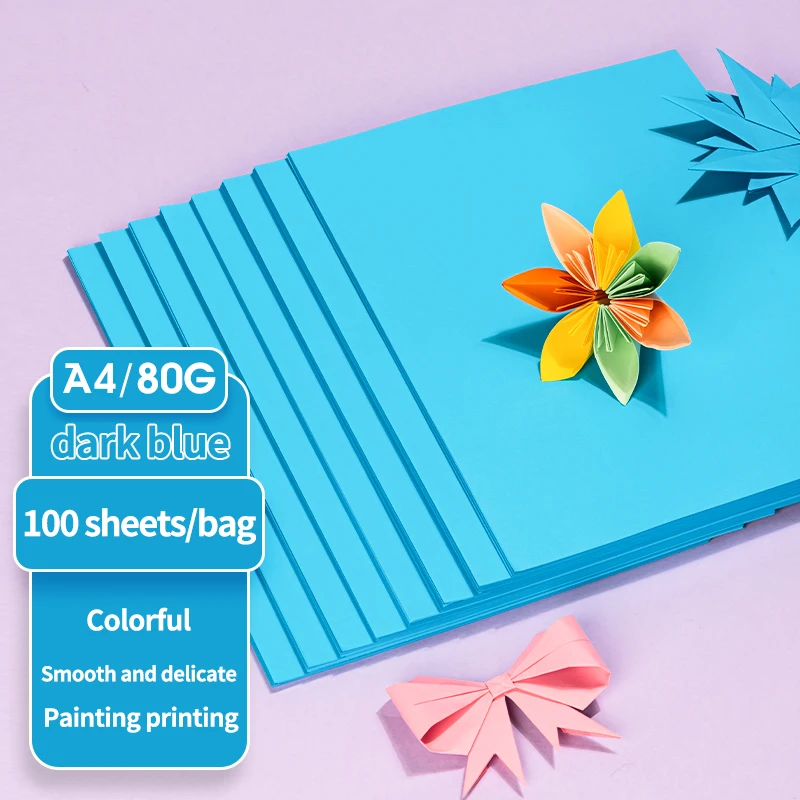 Color Paper Printer A4 Copy Origami Seat Name Card 80g Paper-cut 10 ...