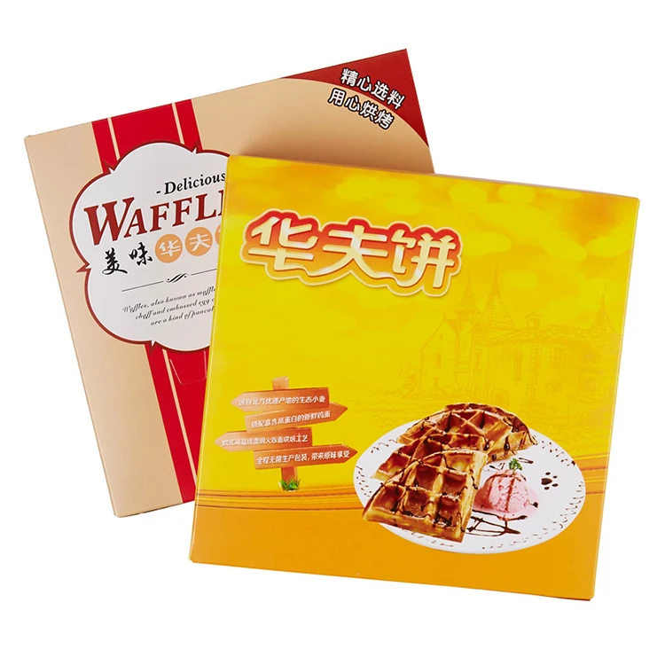 Takeaway Paper Packaging Waffle Box Buy Takeaway Paper Packaging