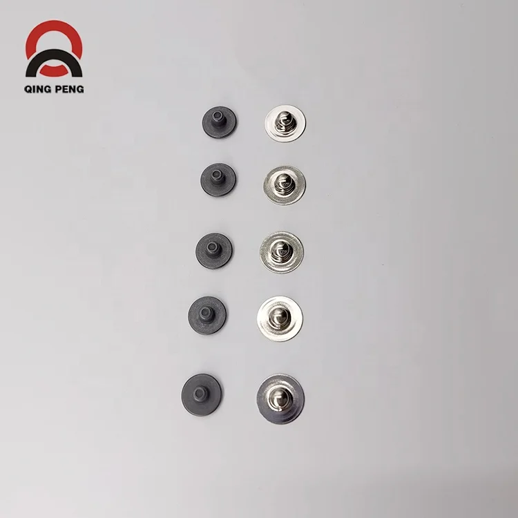 Standard 3.9 Mm Ecg Electrode Male Snap Button H65 Brass And Standard