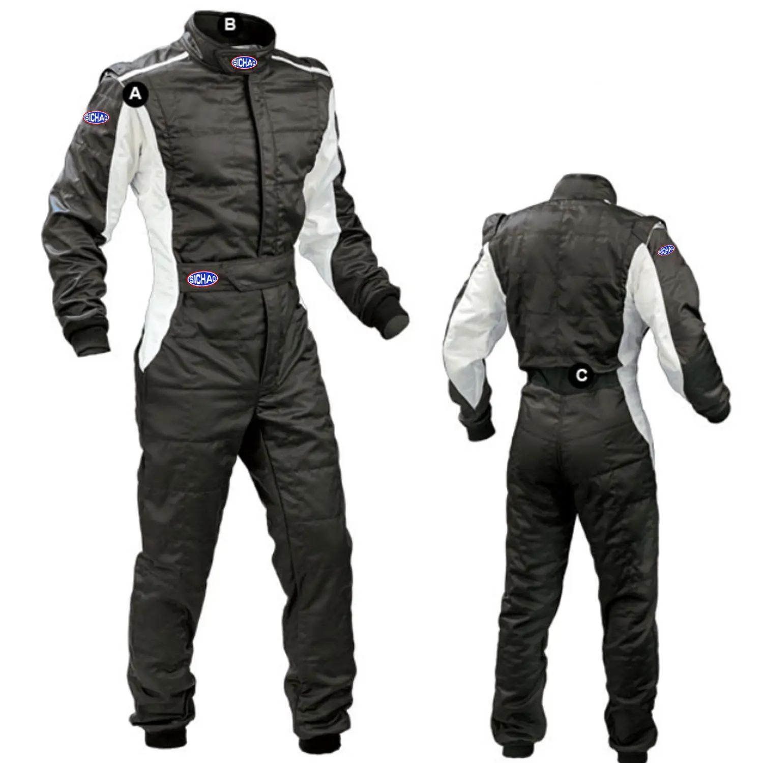 China Factory Car Racing Uniform Customized Embroidery Printed Logo Men