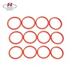NBR EPDM SILICONE FKM SBR NR different color waterproof rubber o ring