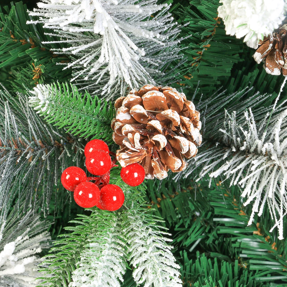 Sy Luxury Trees Green Artificial Cedar Christmas Tree Xmas Decorations