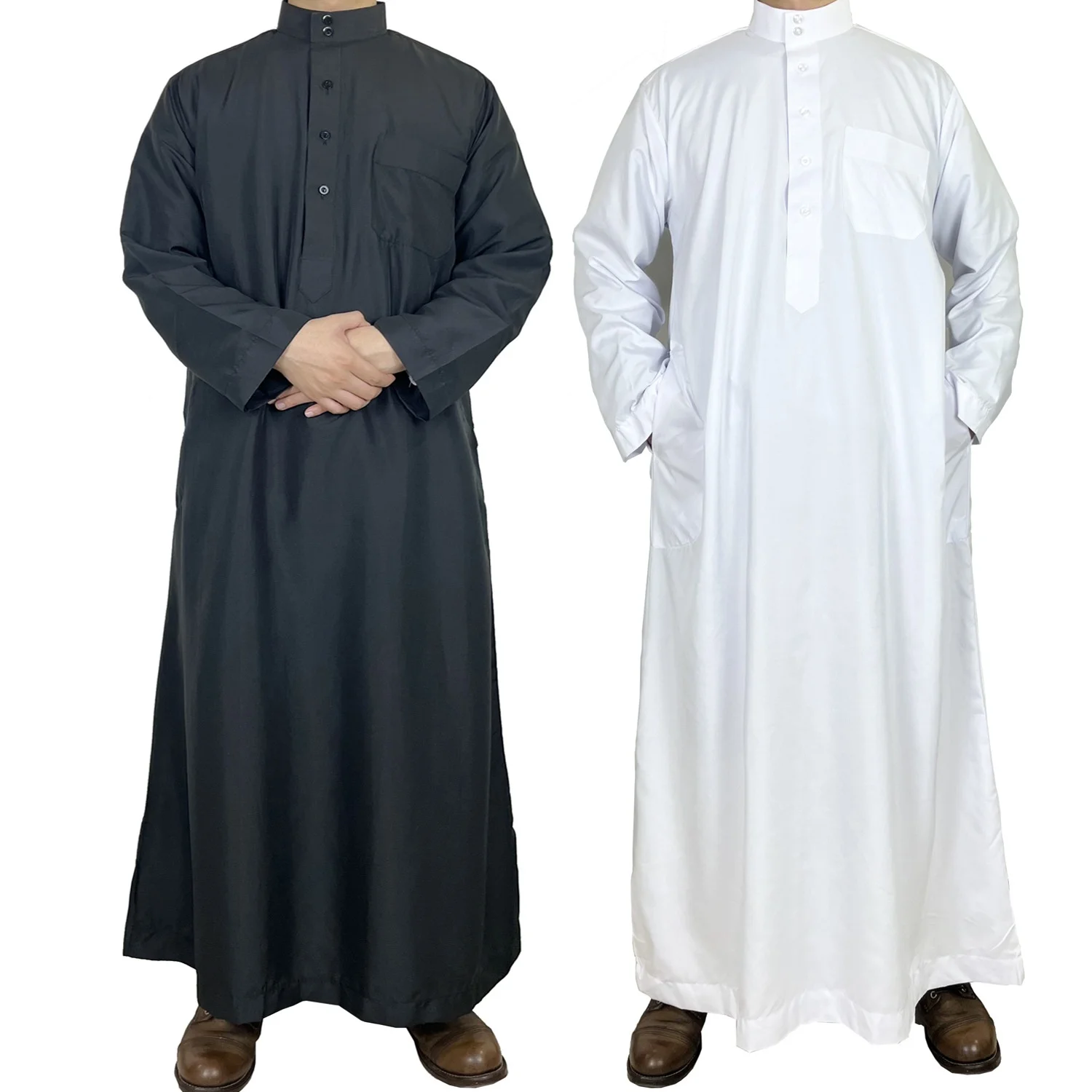 Thobe Qatari Premium pour Homme – Robe Longue Traditionnelle – Grossiste Turquie Grossiste Turquie