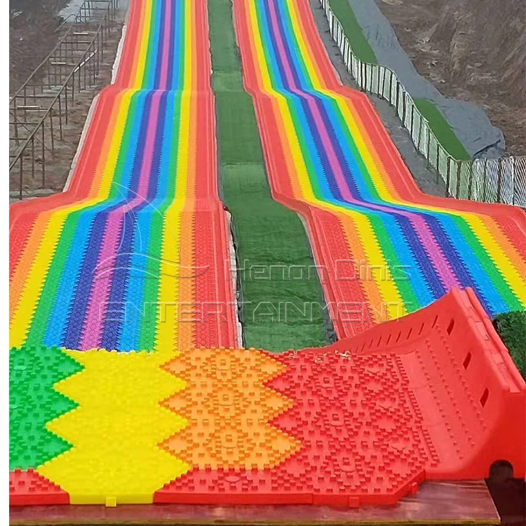Colorful Dry Kids Plastic Slip Slide Rainbow Slide For Sale Buy