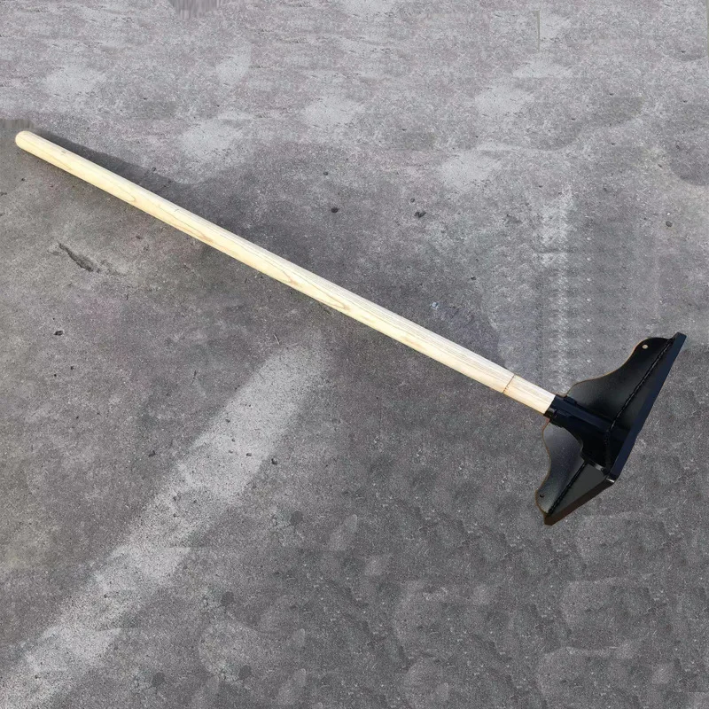 Walensee Steel Tamper With 48 Inch Steel Handle 8"x8" Garden Tamper