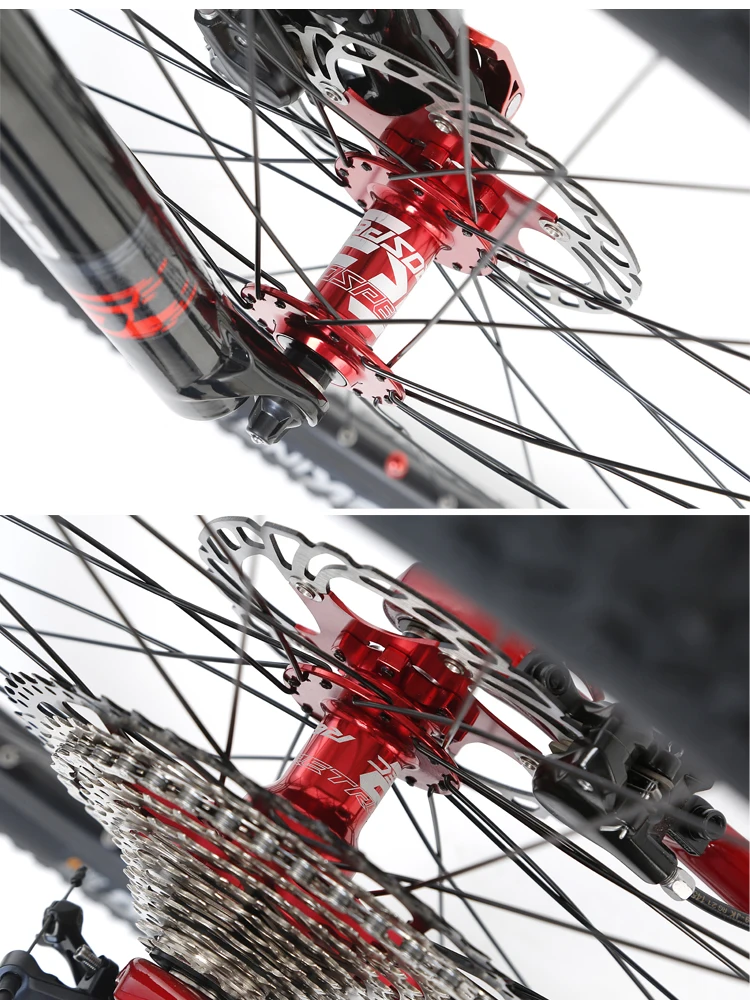 Adult variable speed  M7100-12S high modulus carbon frame disk brake mountain bike bicycle