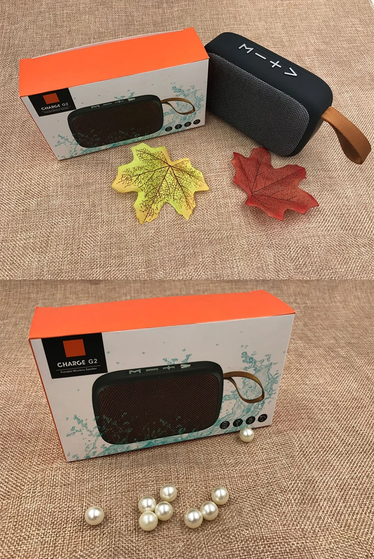 Outdoor Fabric Audio G2 Wireless Speaker Hands Free Car Beach Stereo Music Loudspeaker Mini Speaker - ANKUX.COM
