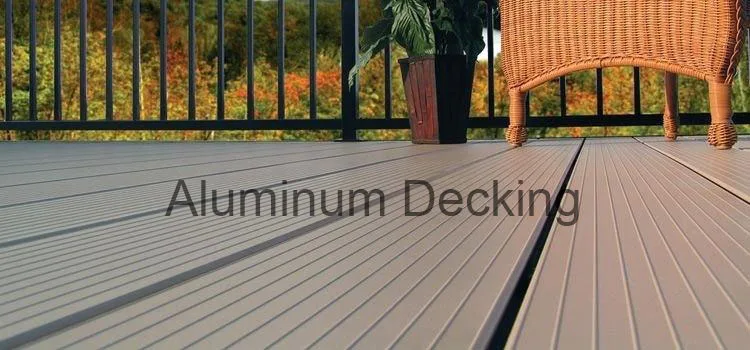 Lockdry Aluminum Decking Widely Used Waterproof Fireproof Fire Test-A2 ...