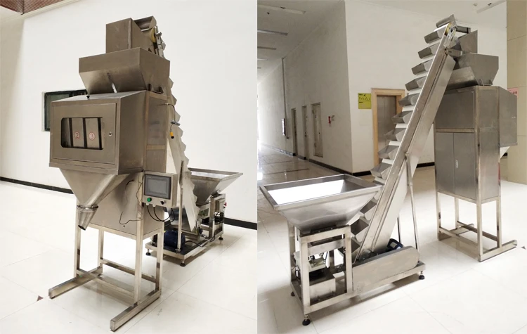 rice weighing scale and maca powder hdpe granule packing machine