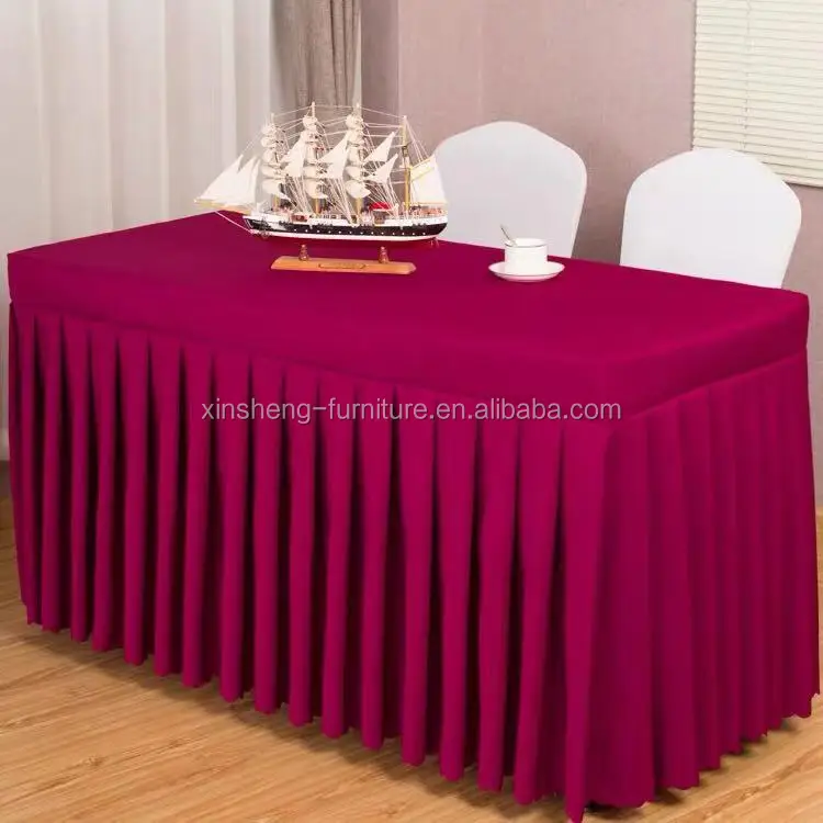Cheap Price Table Skirt For Round Table And Rectangle Table Buy Table