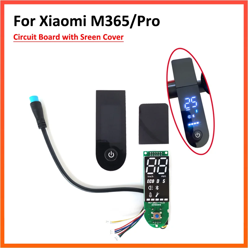 Switch For Xiaomi M365 Plastic Circuit Board Dashboard Cover Parts Scooter New 