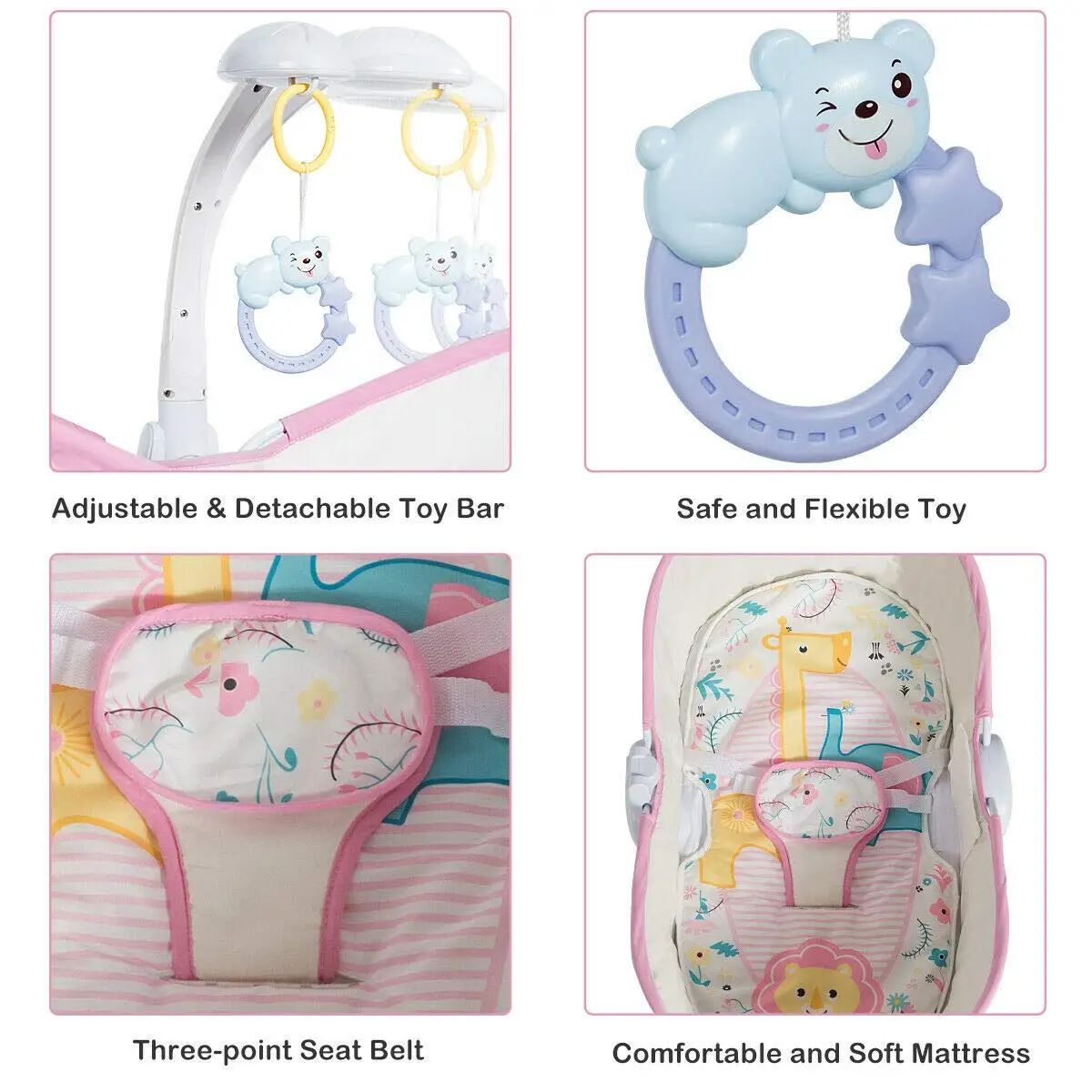 5 In 1 Portable Automatic Electric Multi functional Baby Swing Crib 5-in-1-portable-automatic-electric-multi-functional-baby-swing-crib