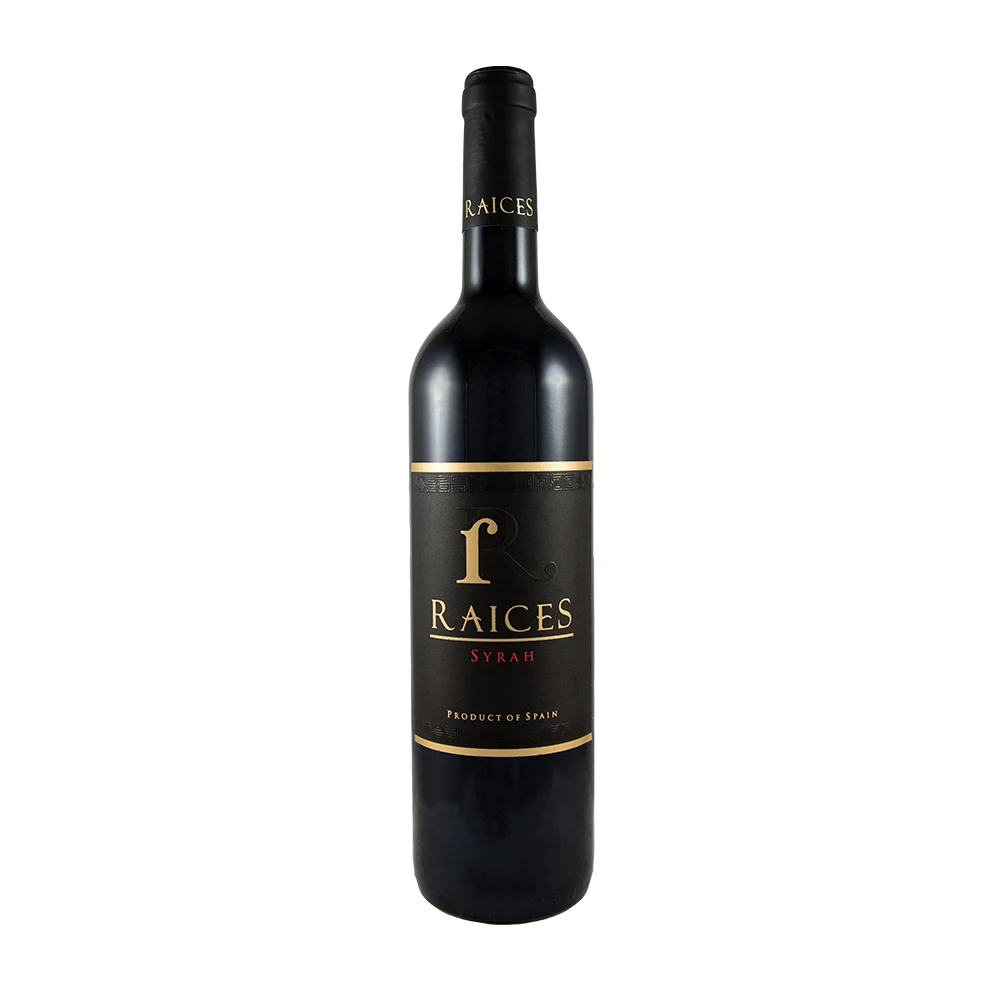 High Quality Spanish Red Wine Raices Syrah 750 Ml Buy Spanish Wine