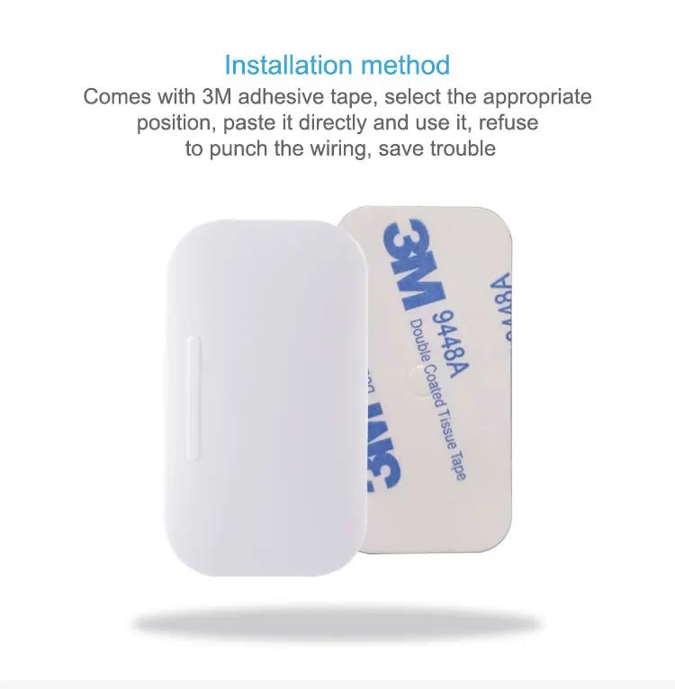 ZigBee Door Window Sensor for ZigBee Smart Home Smart Hotel Home Security Automation Compatible with TuyaSmart and Smart Life - ANKUX.COM