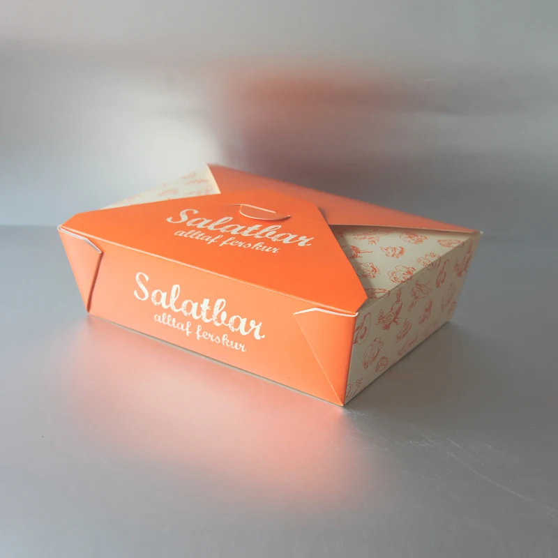Wholesale Disposable Food Packaging Box Paper Meal Box Buy Paper Meal