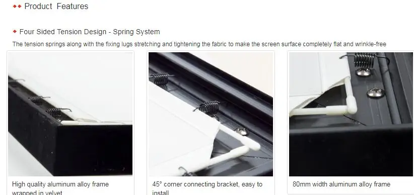 4K woven AT Screen acoustic transparent projection screen,sound max 4k,projector screen