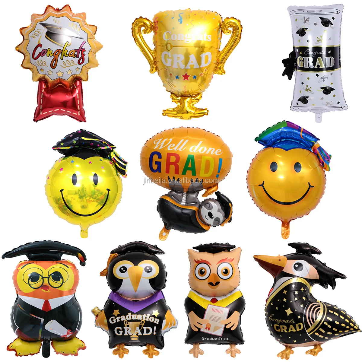 Big Size Cartoon Shape Helium Foil Graduated Balon/ballon/balloon Gift ...