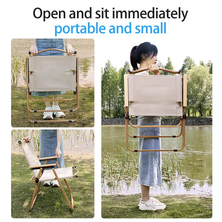 Small Garden Folding Chair Portable Easy to Carry Outdoor Folding Chair ...