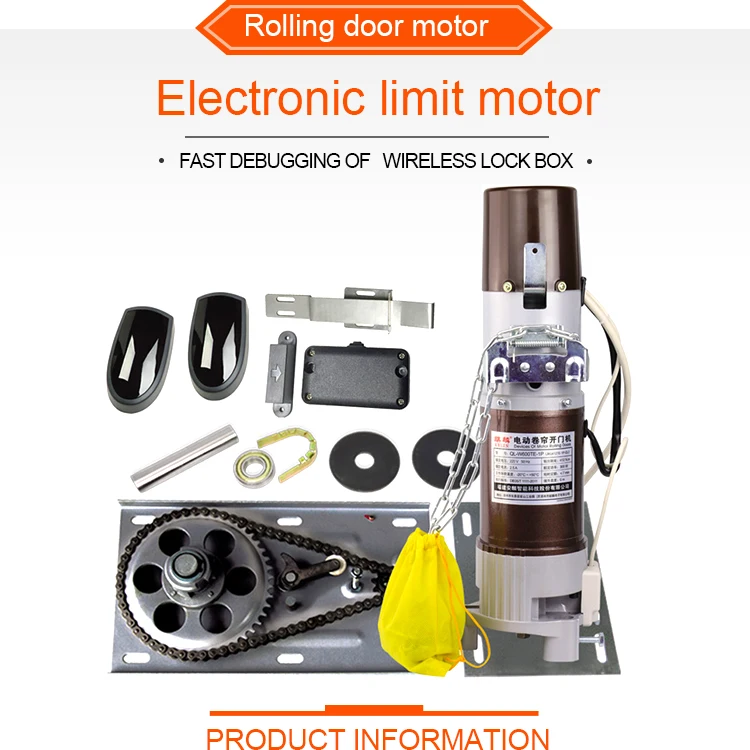 Dc 24v Roller Shutter Kits 300w Garage Rolling Shutter Motor Puerta