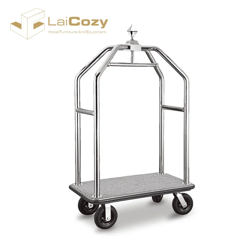 bellboy luggage trolley