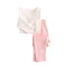 Custom High Quality Lovely Bear Summer Kids Cotton Pajamas Sets Girls Pjs Children Pyjamas