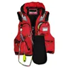 Sleeveless work vest with many pockets/industrial outdoor working vest reflective fishing life jacket