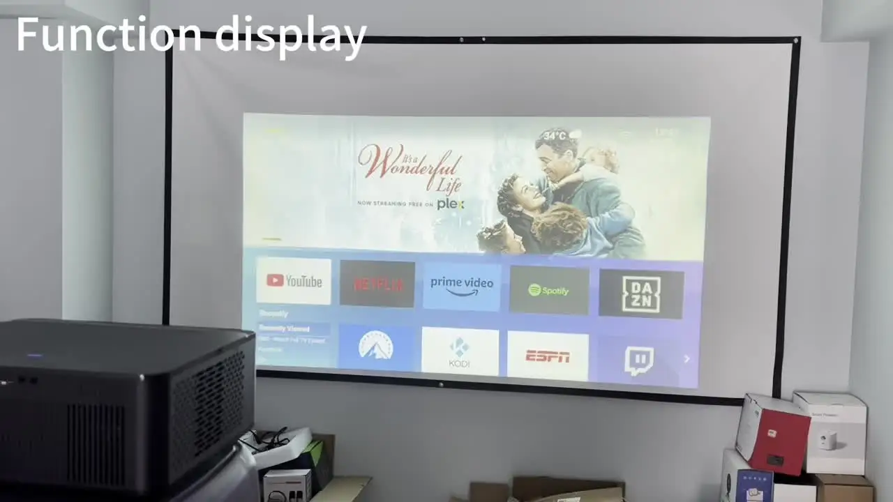 Z2 Smart TV Full HD Projectors - 4K Home Cinema Experience