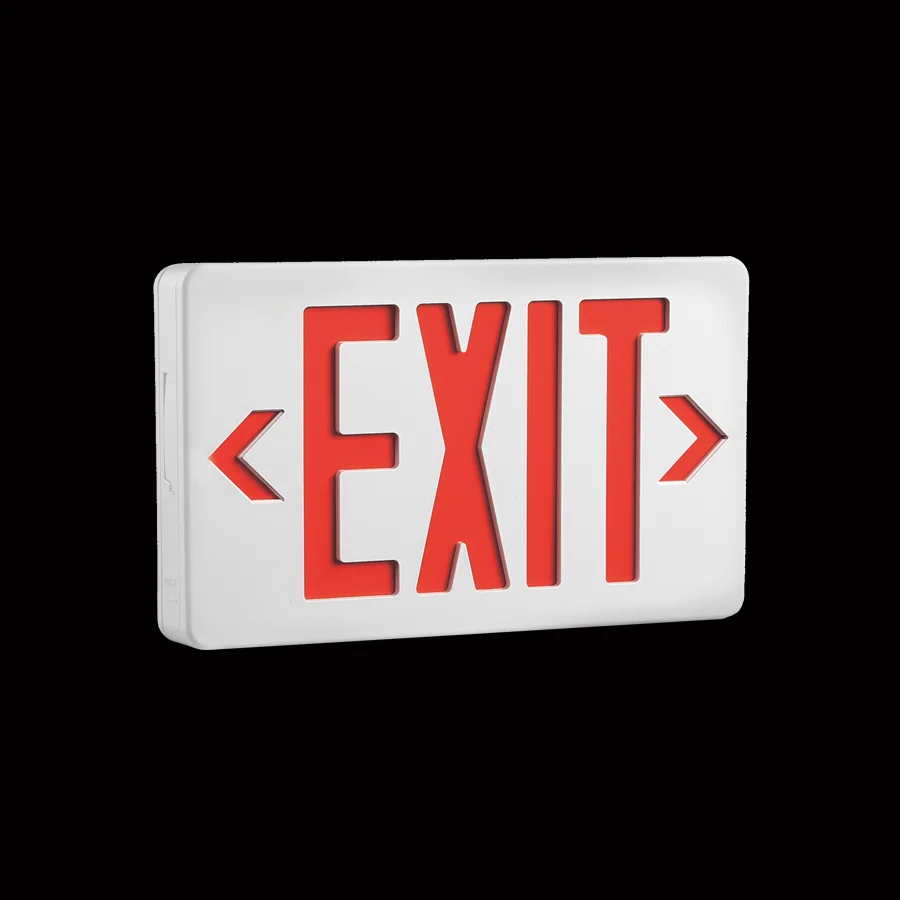 Selg-lighted Exit Signs With Emergency Light - Buy Exit Sign,Emergency ...