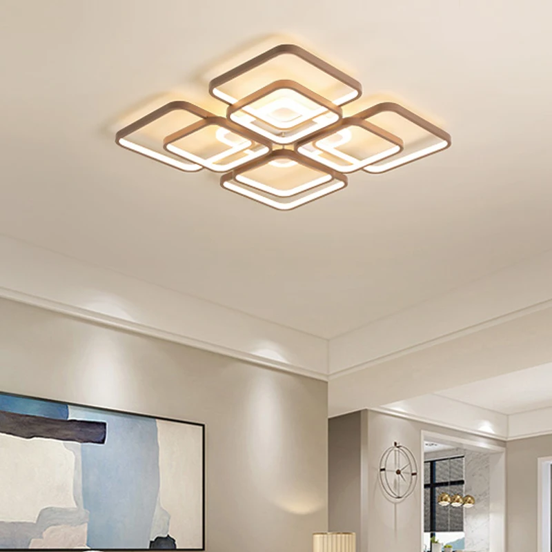 Super sales  modern chandelier for high ceilings simple low ceiling chandelier light for living room bedroom