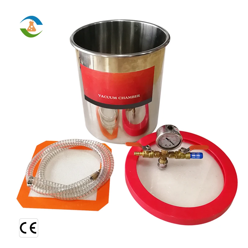 High Quality Vacuum Chamber 3 Gal Stainless Steel Degassing Chamber