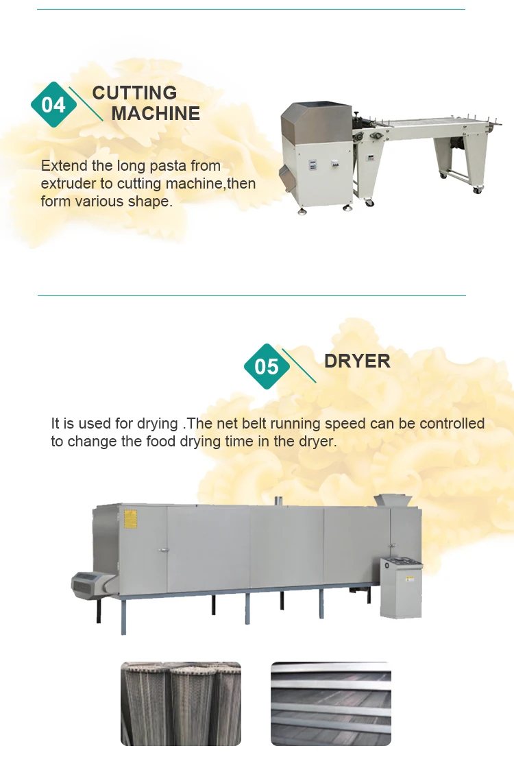 Automatic Pasta Macaroni Making Machine
