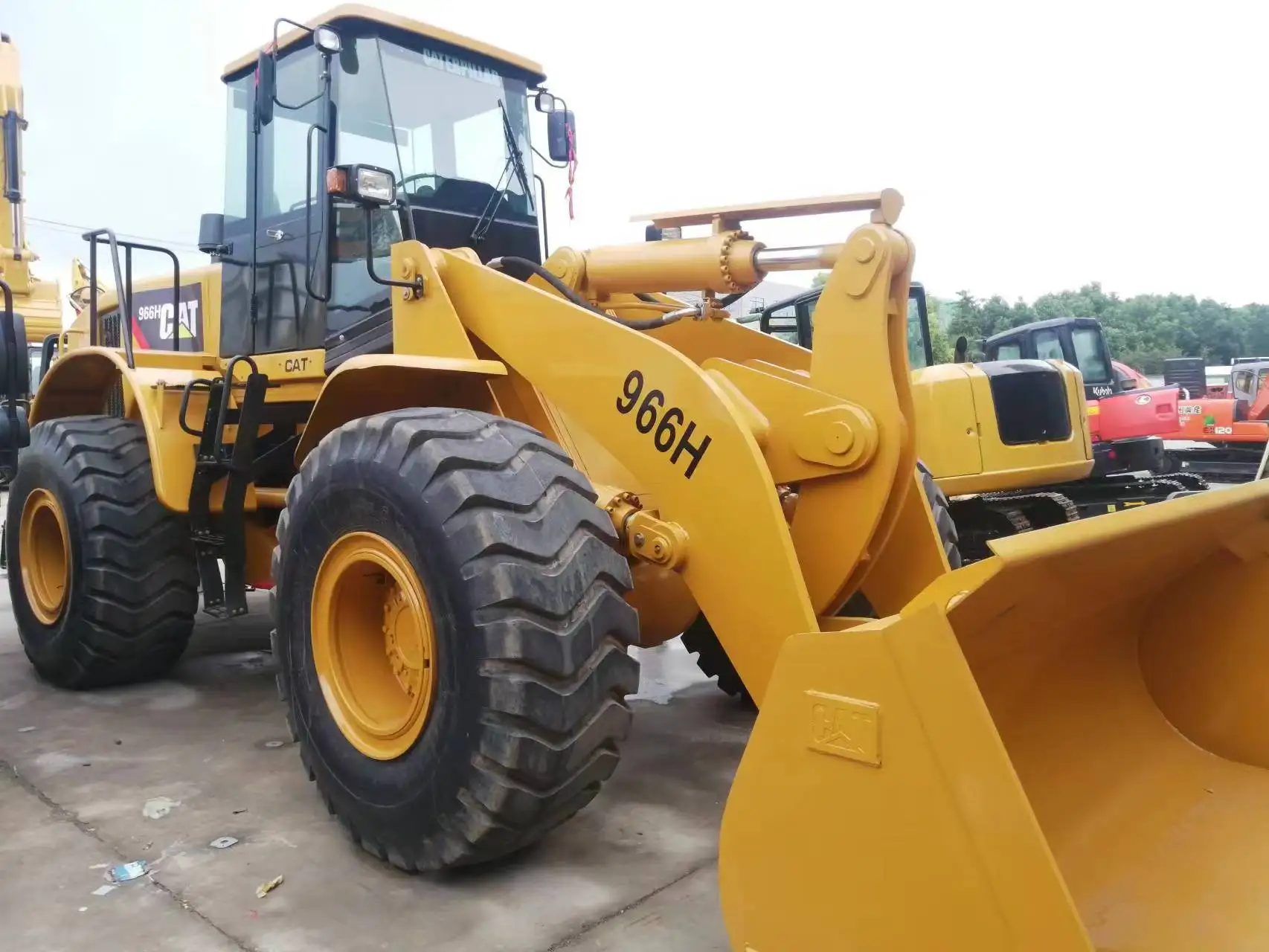 Original Model Japan Made Used Caterpillar CAT966H Wheel Loader ...