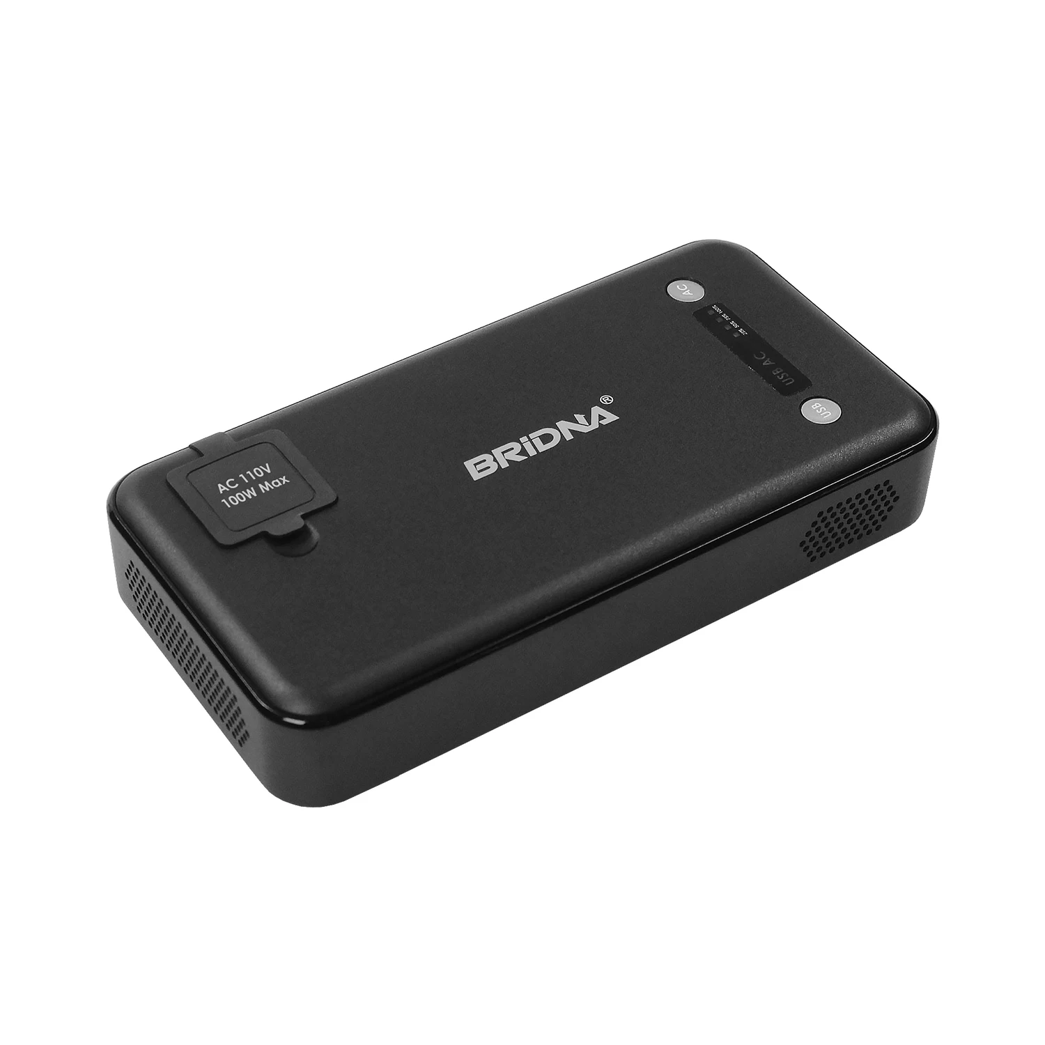 100W 24000mah 12v 110v solar generator portable station power bank with Dual USB and AC port - ANKUX.COM