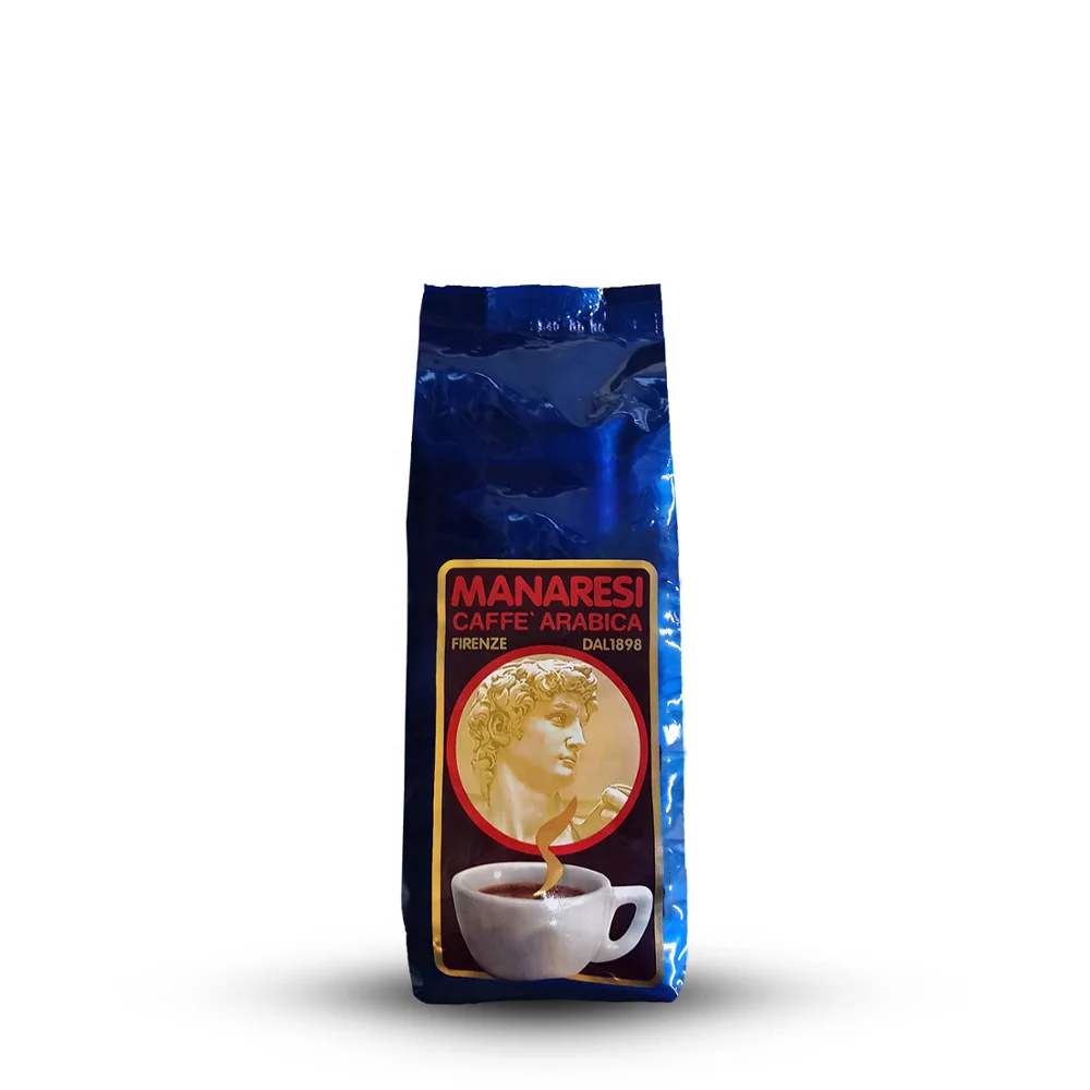 
Made in Italy Manaresi bag 250g roasted coffee beans arabica 
