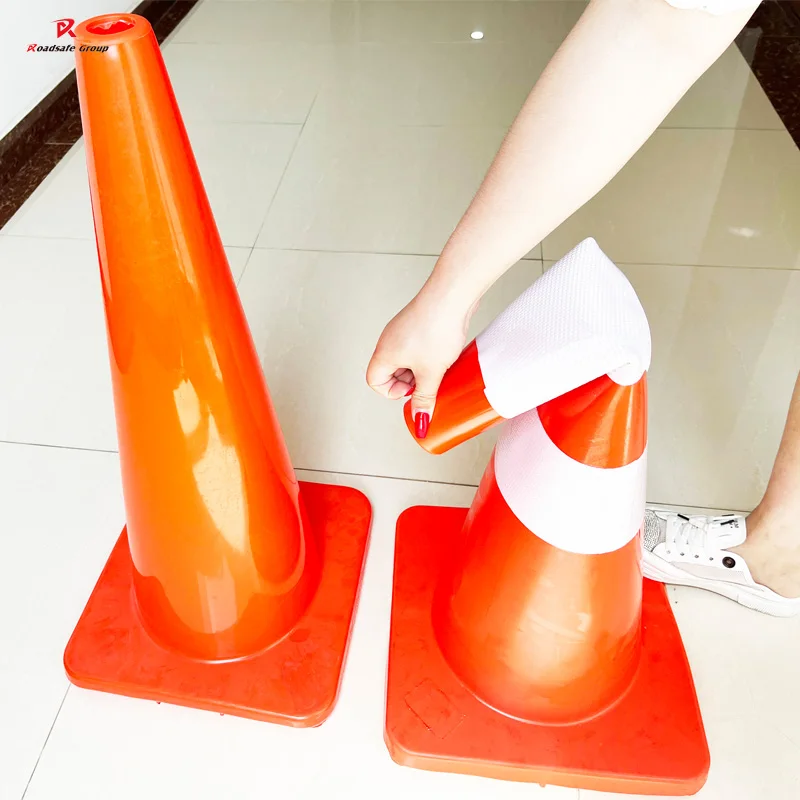 Flexible Orange Road Safety Pvc Traffic Safety Cone Buy Road Safety