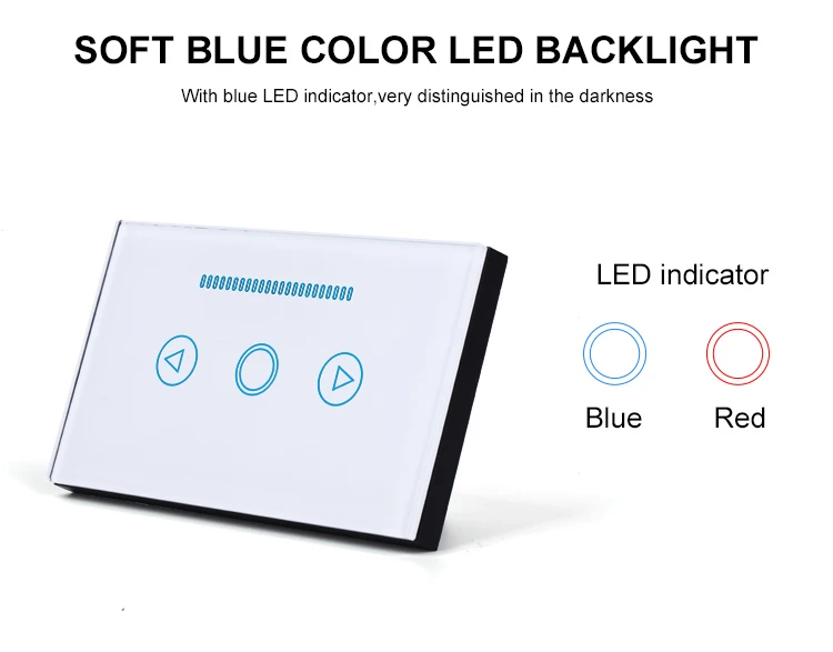 Usa Light Dimmer Switch For Manual Touch And Remote Control Touch