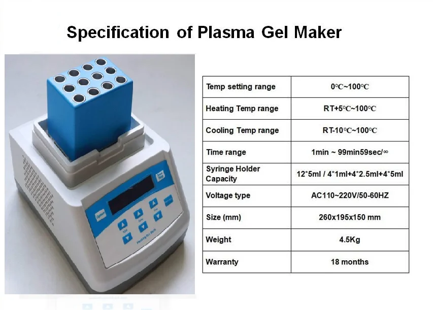 Best Selling Prp Plasma Gel Machine Bio Filler Maker Buy Skin Care 5