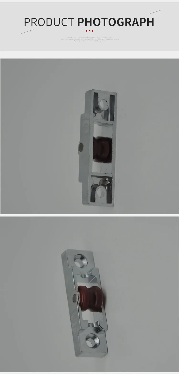 Single Flat Nylon Roller for Upvc Sliding Window