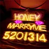 Chengming Vivid Custom Made Bar Store Open Led Letter 3D Neon Sign For Wedding Decoration