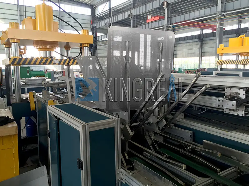 metal ceiling panel making machine production line
