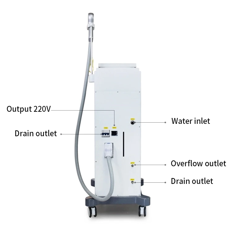 New design for wholesales 808 Professional 808nm diode laser hair