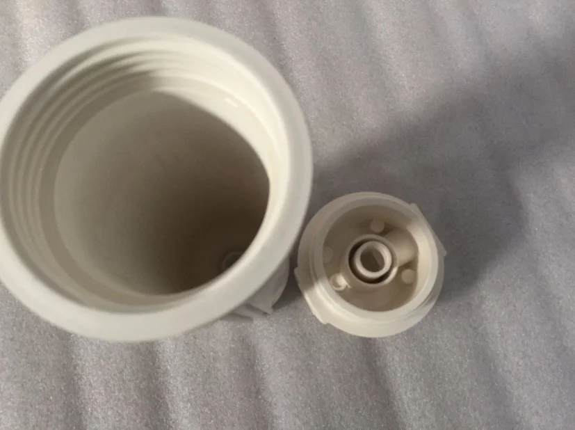 Frotec Plastic Filter Housing Clear Blue White 10 Inch Cartridge Filter