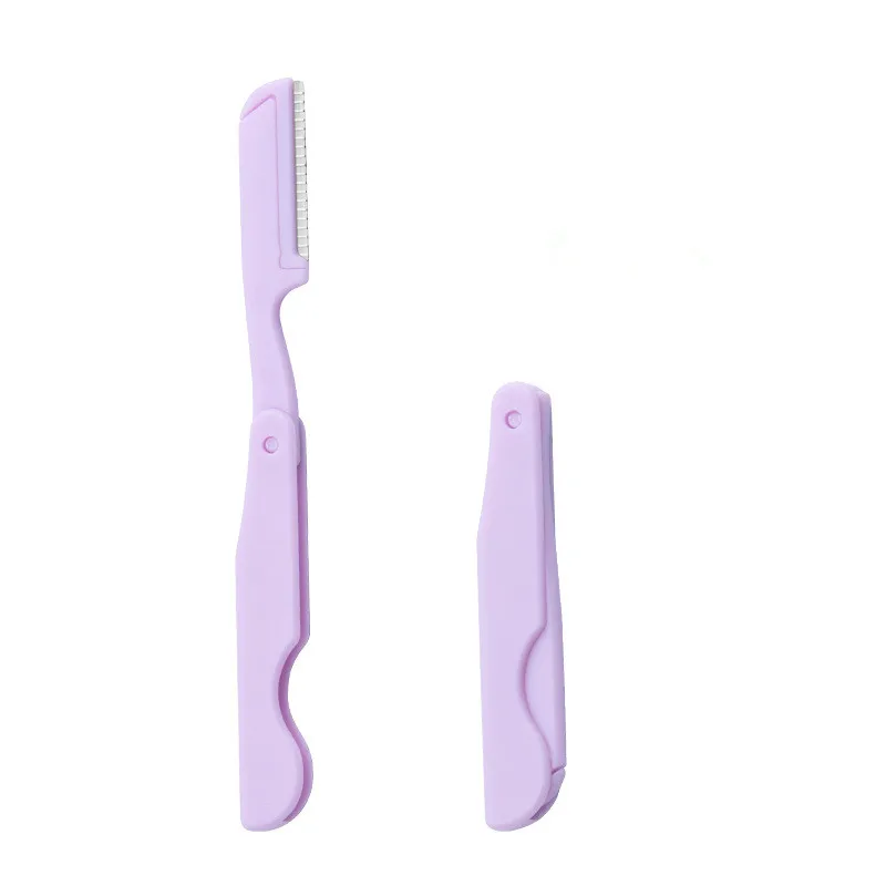 product factory direct price colorful eyebrow razor mini popular eyebrow trimming razor-6