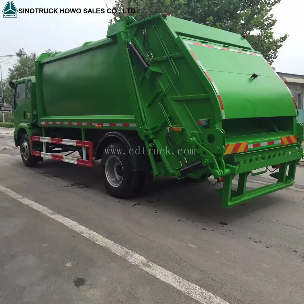 Used 4x2 8m3 Compactor Garbage Trucks Used Trash Truck Buy Garbage