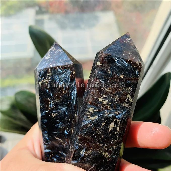 1000g Natural Shining Astrophyllite Crystal Fireworks Stone 12-16pcs 