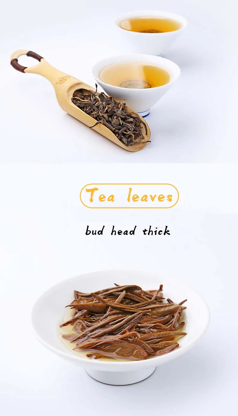 Yunnan Wuliang MiJing Luxury Gift Box Packaging 5g Each Bag Easy Carry Travel Packing Holiday Gift Organic Bagged Yellow Tea - 4uTea | 4uTea.com