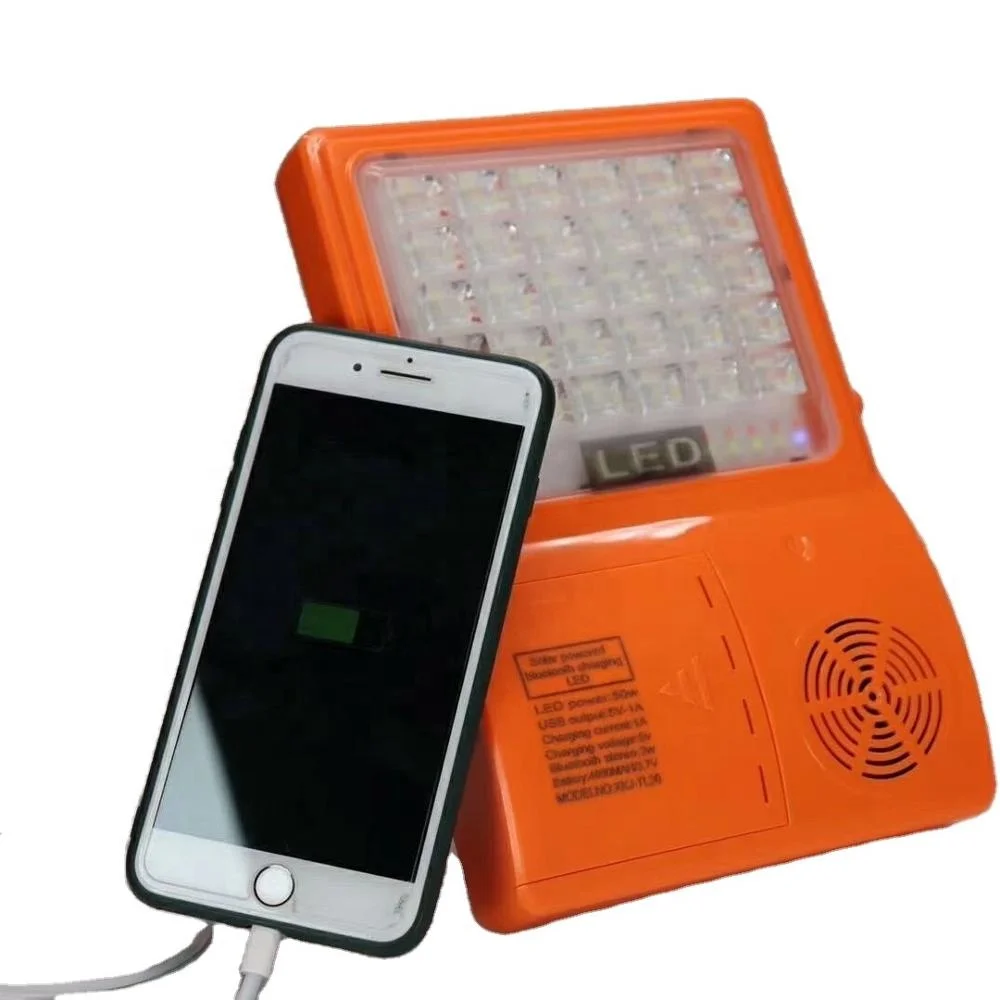 Bluetooth music emergency Portable solar light for camping outdoor