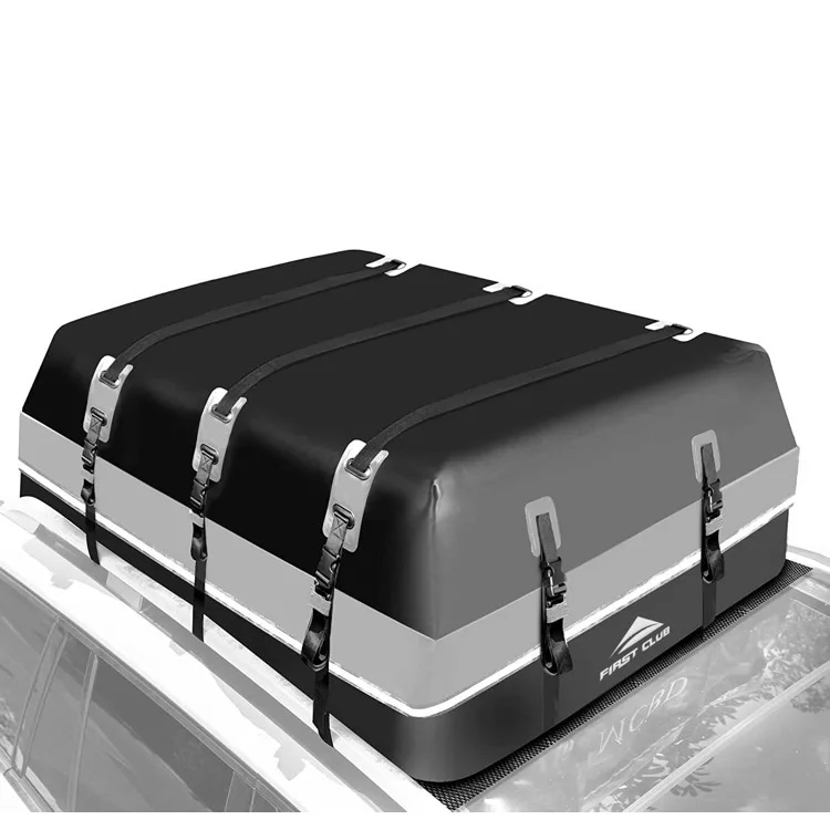 Waterproof Rooftop Cargo Carrier 600d Pvc Roof Rack Cargo Carrier Suv