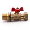 New Product Water meter joint brass union ball valve
