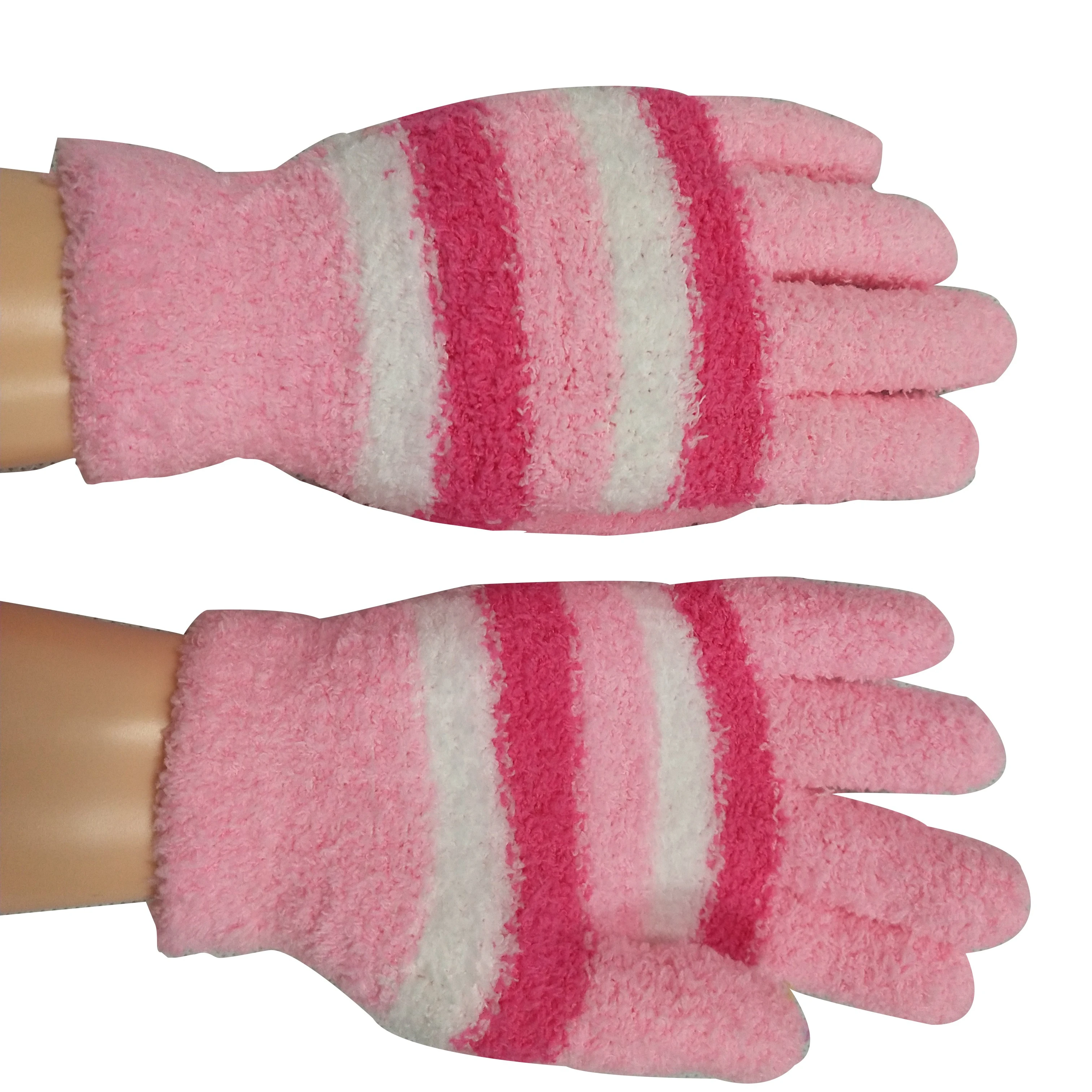 
wholesale beautiful girl lovely boy children kids lady velvet acrylic knitted winter magic soft gloves 